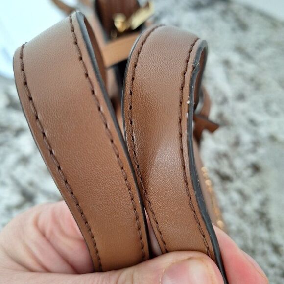 Michael Kors Brown Leather Bag Small - Picture 6 of 14